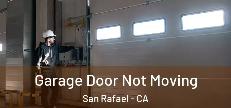  Garage Door Not Moving San Rafael - CA