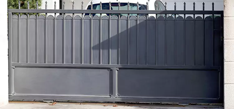 Metal Driveway Gate Installation San Rafael